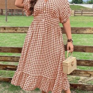 VESTIDO BOHO CUADROS