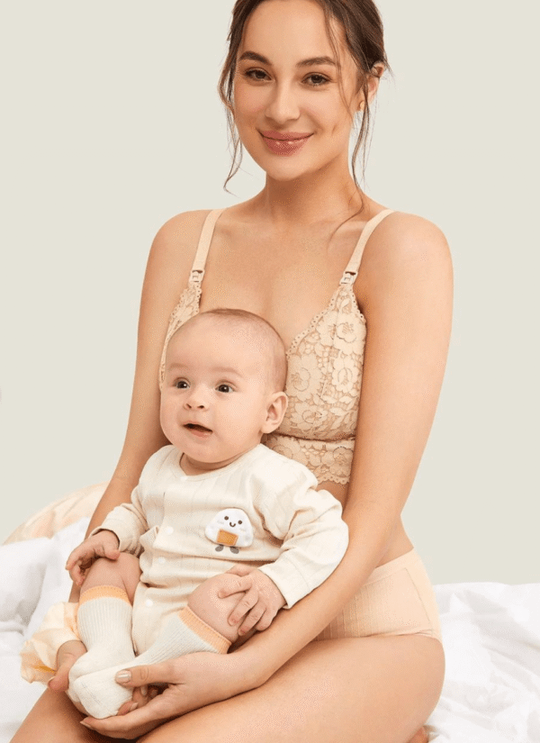 BRALETTE DE LACTANCIA Y EMBARAZO NUDE