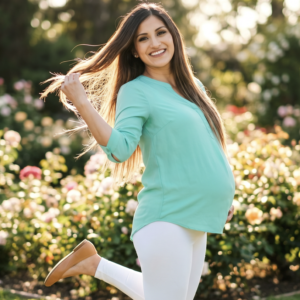 LEGGINS DEL ALGODÓN - BLANCO