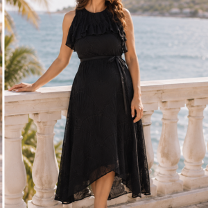 VESTIDO MEV LUXE - NEGRO