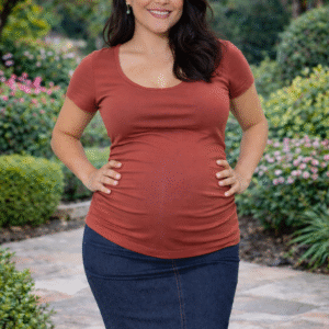 FALDA DE EMBARAZO DENIM - BLUE NIGHT