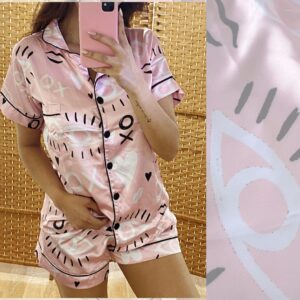 PIJAMA DE LACTANCIA BOTONES - TIC TAC TOE