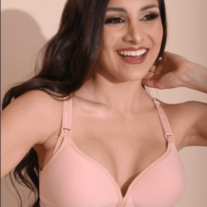 BRASIER LACTANCIA CON COPA - ROSA CLARO