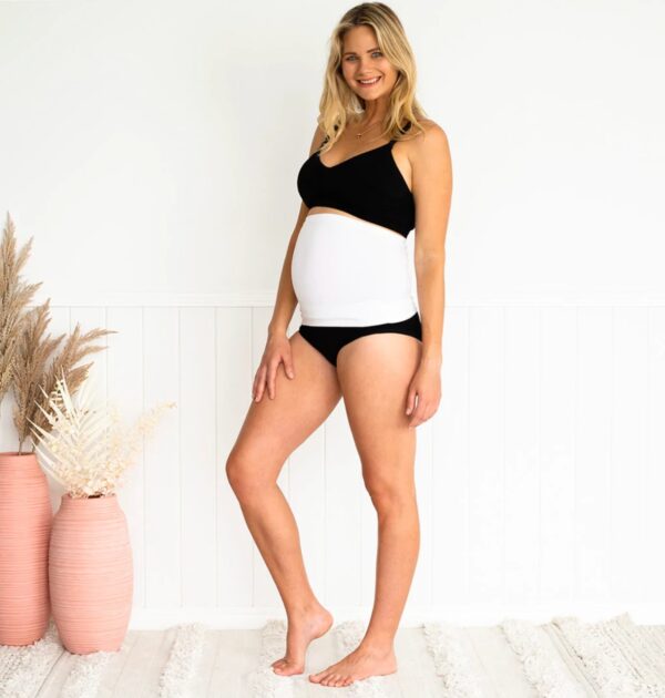 BANDA MATERNAL O FLAWLESS BELLY  - BLANCO