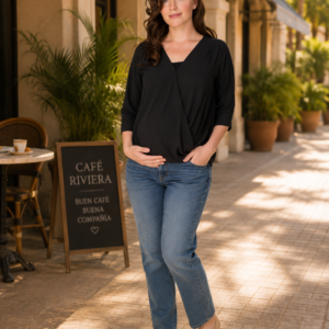BLUSA LACTANCIA JESSICA  - NEGRO