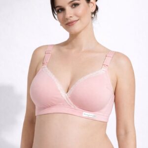 BRASIER DE LACTANCIA COTTON - ROSE
