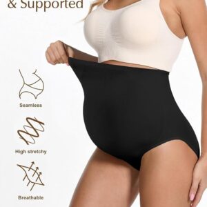 BLUMER DE EMBARAZO OVER BELLY - NEGRO