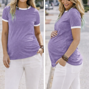 BLUSA BASICA COLORS - LILA