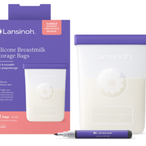 BOLSA ALMACENAMIENTO LECHE MATERNA REUTILIZABLE - 8 OZ LANSINOH