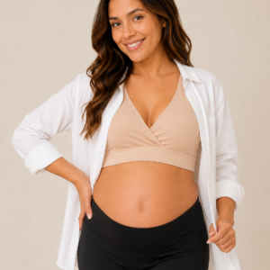 V NECK BRA DE LACTANCIA - NUDE
